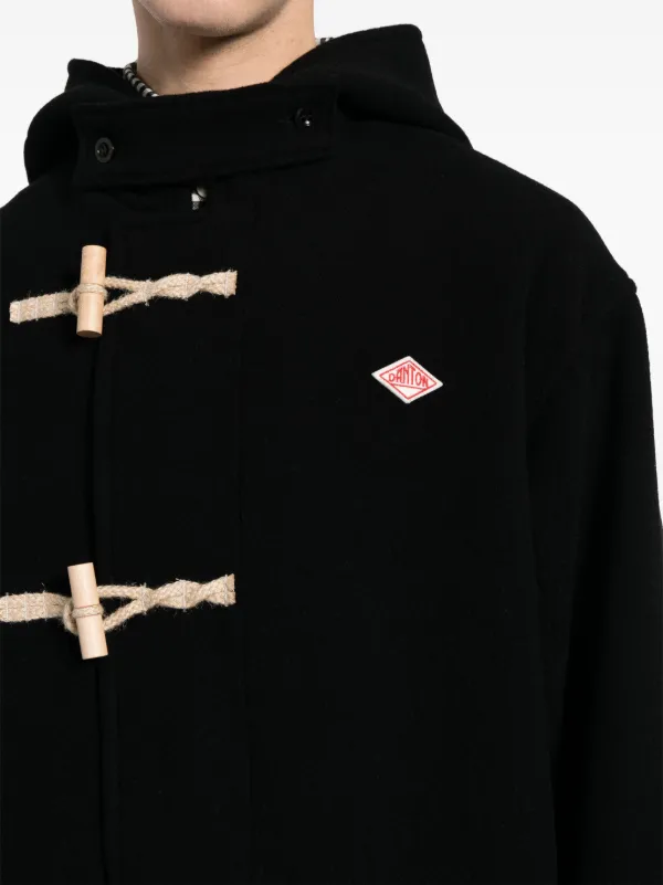 Danton ウールブレンド ダッフルコート | ブラック | FARFETCH JP