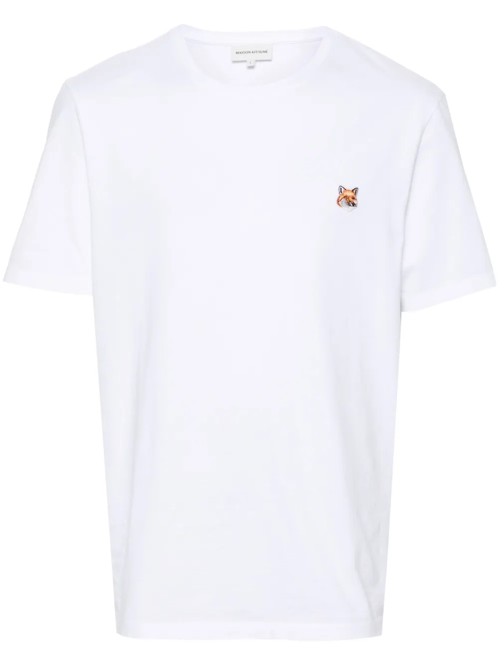 Fox-motif cotton T-shirt