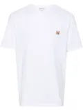 Maison Kitsuné Fox-motif cotton T-shirt - Brown