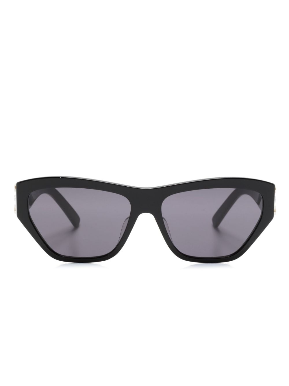 Givenchy 4g 猫眼框太阳眼镜 In Black