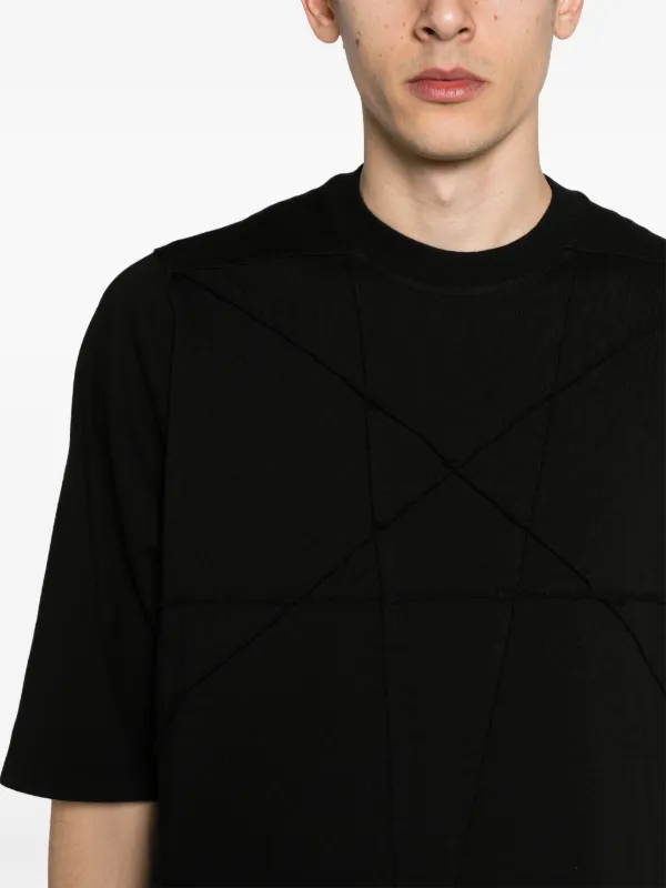Rick Owens DRKSHDW パネル Tシャツ | ブラック | FARFETCH JP