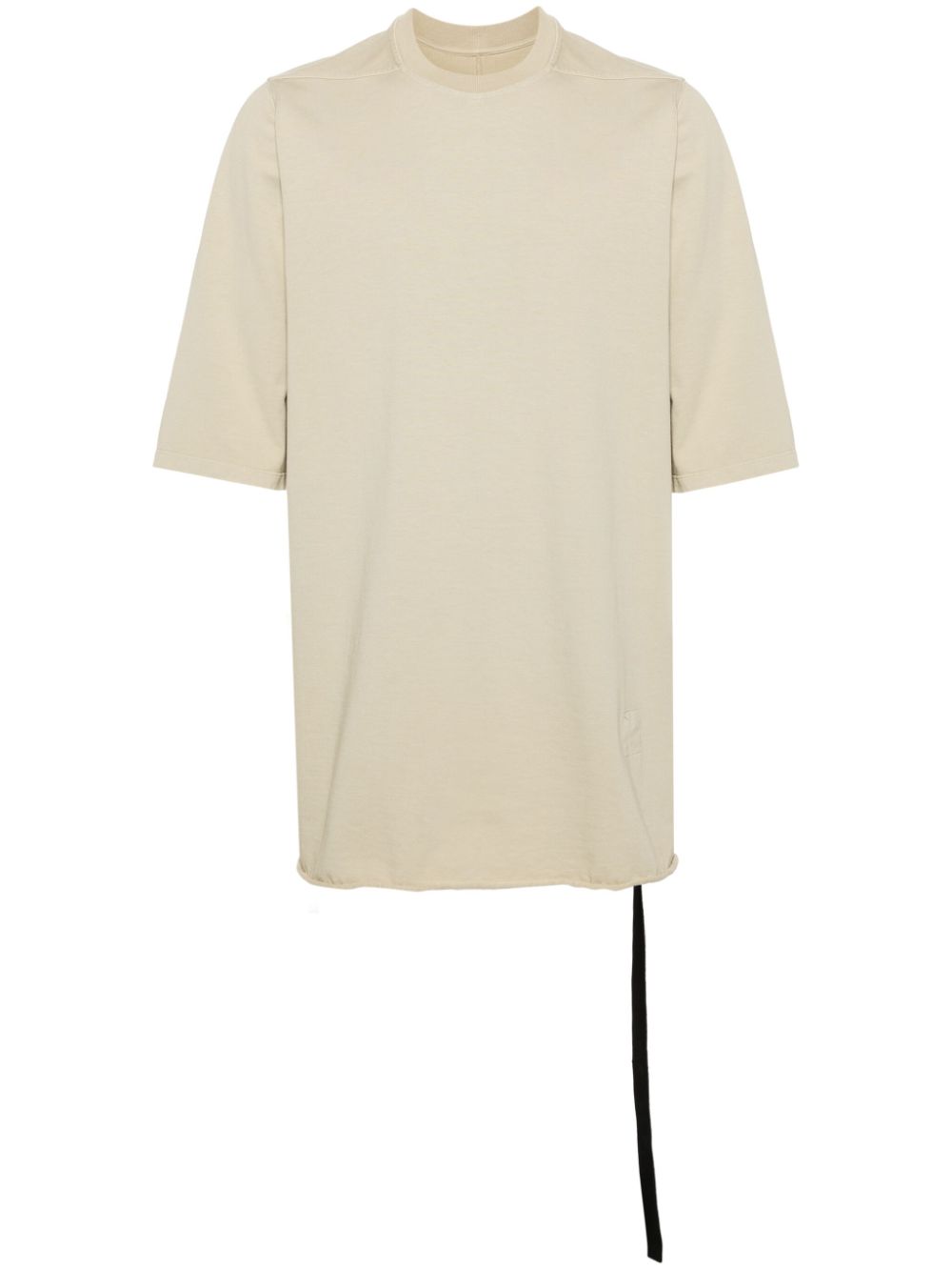 Shop Rick Owens Drkshdw Jumbo Cotton T-shirt In Neutrals