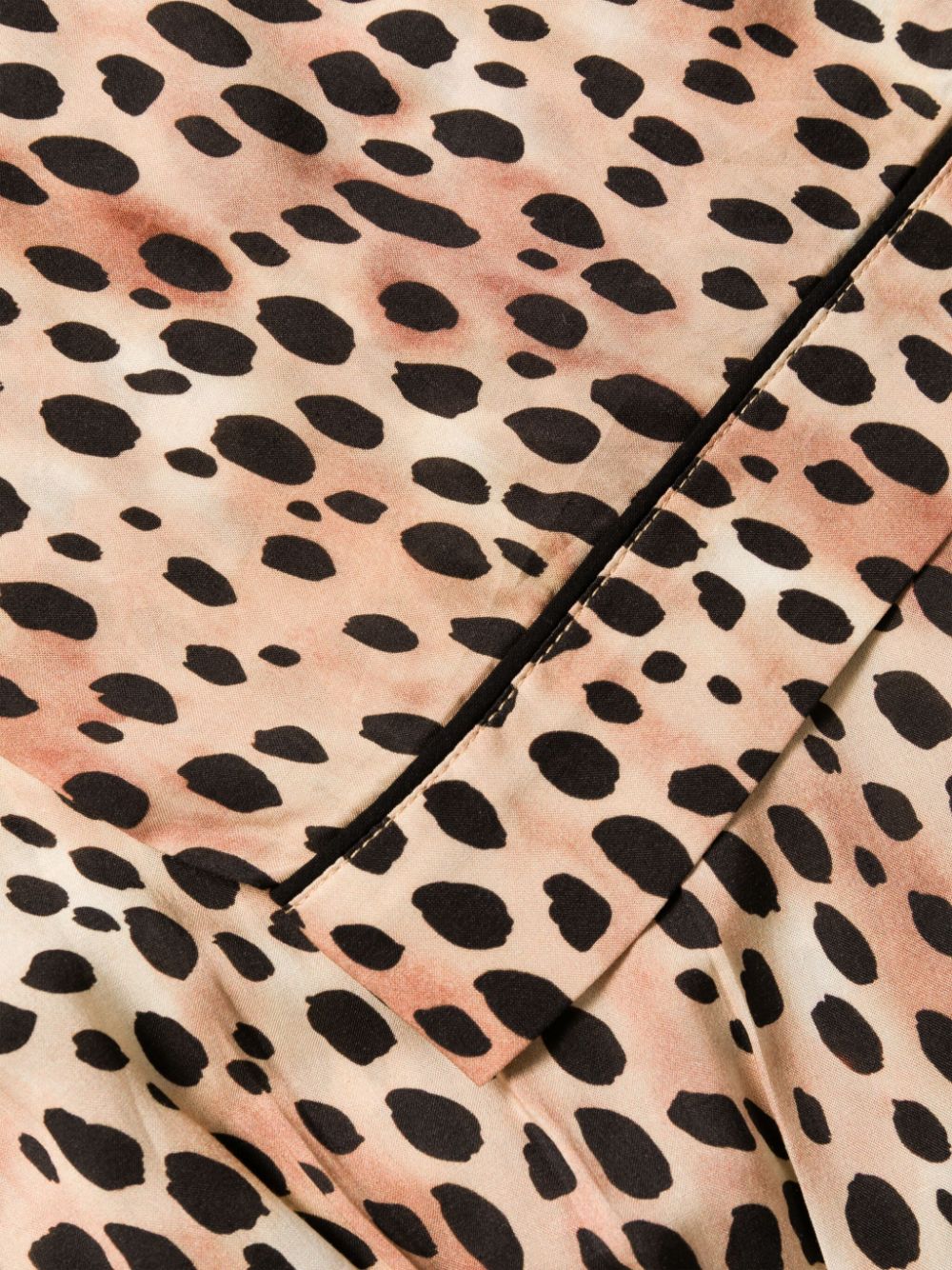 Shop Rixo London Austin Leopard-print Pyjama Set In Brown