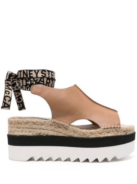 Stella McCartney Gaia 80mm flatform espadrilles