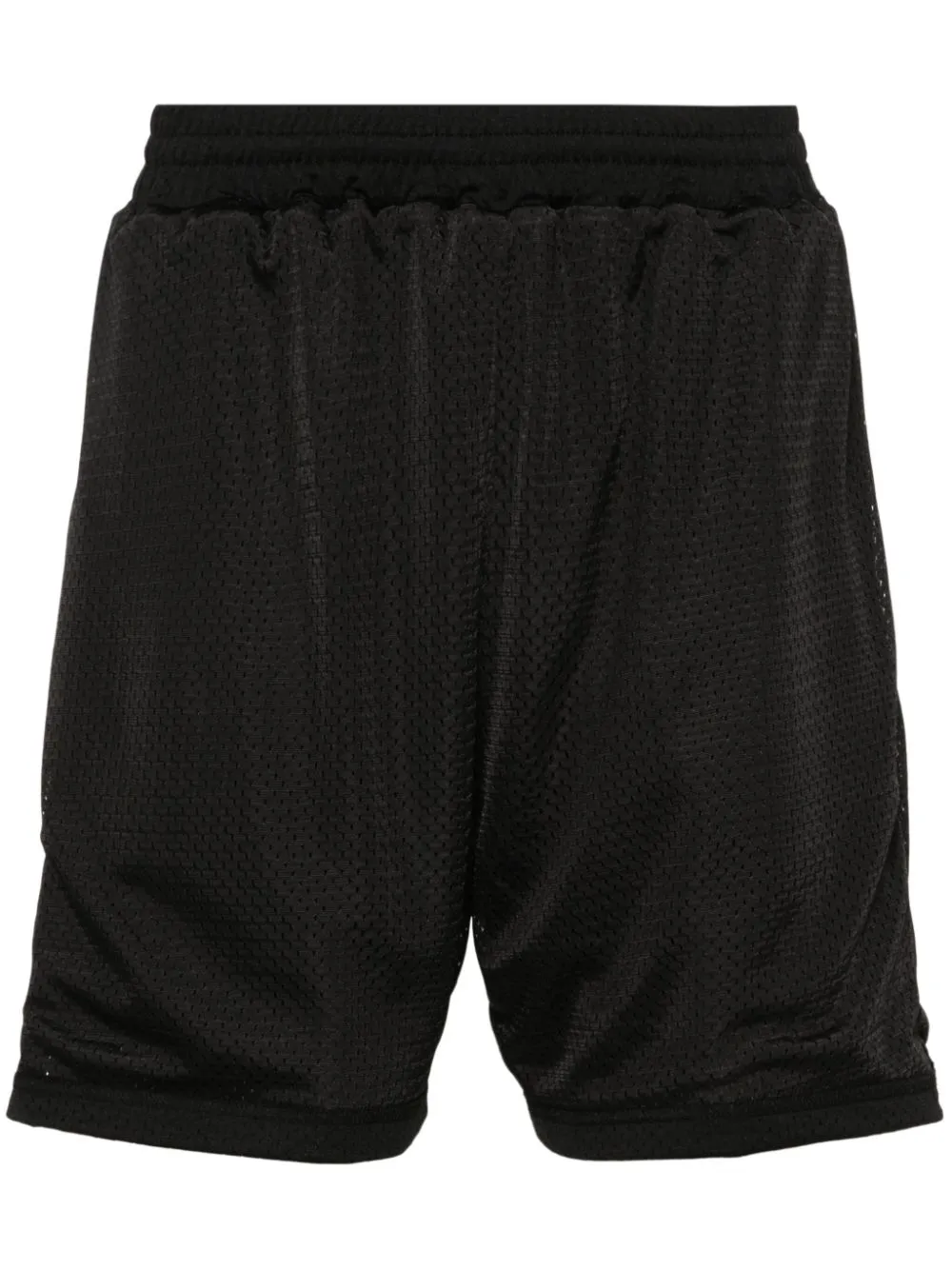 Represent Perforated-design Shorts In Black