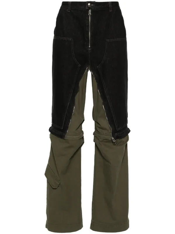 Andersson Bell ハイウエスト ストレートジーンズ - Farfetch