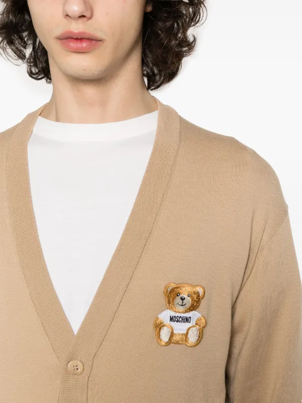 Teddy bear cardigan new arrivals