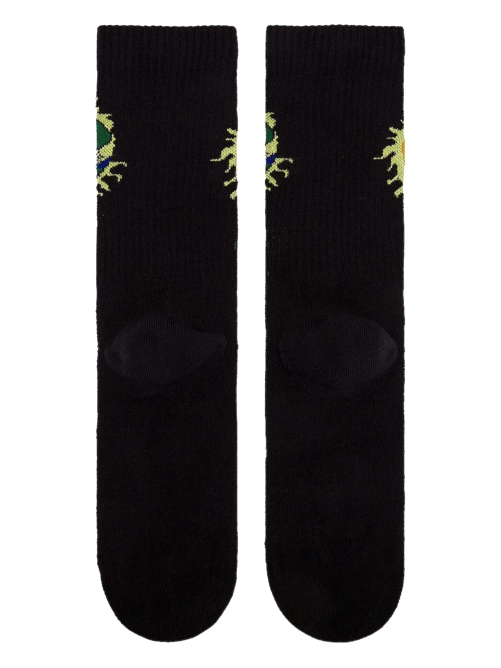 Sky High Farm Sun Earth Jacquard Socks In Black