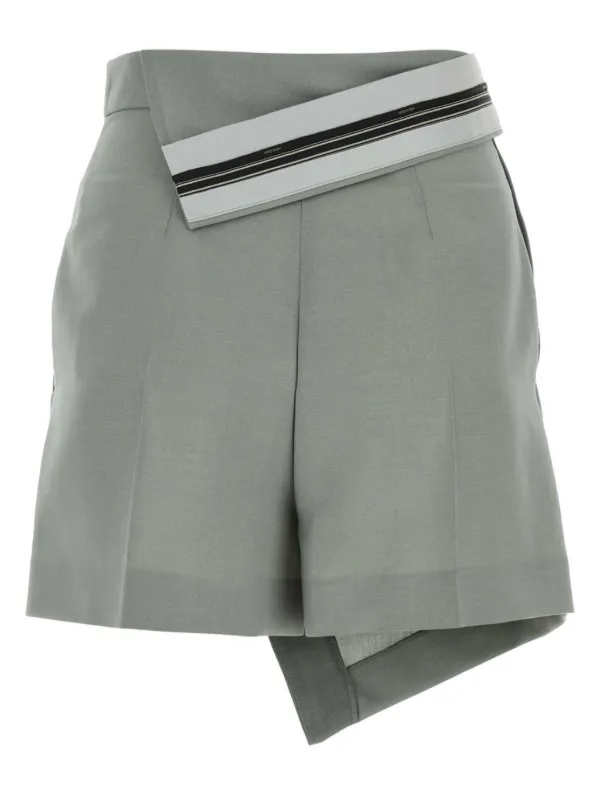 Grey fendi shorts on sale