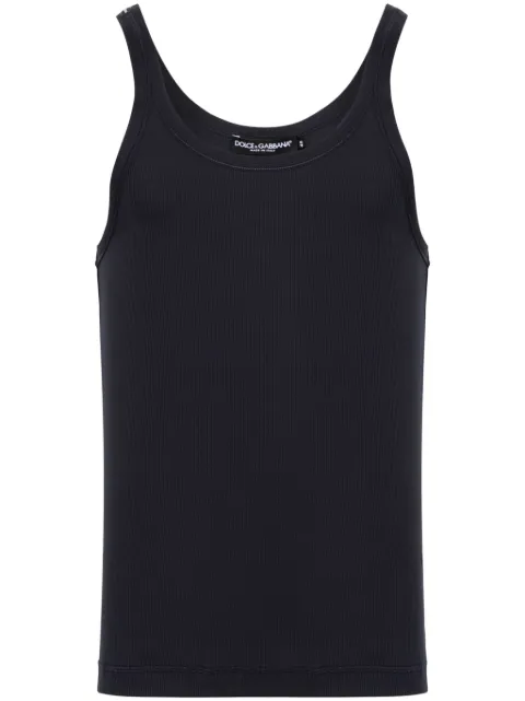 Dolce & Gabbana ribbed cotton vest