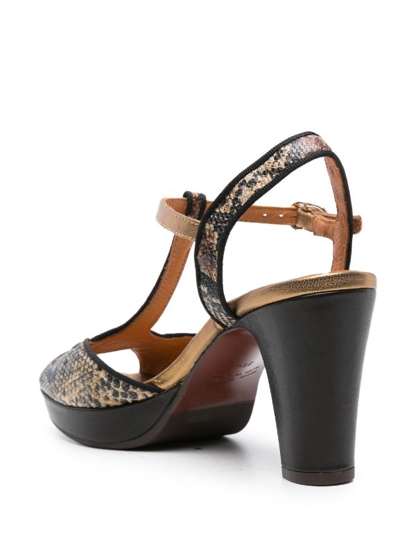 Chie Mihara Eduni 90mm Leather Sandals Farfetch