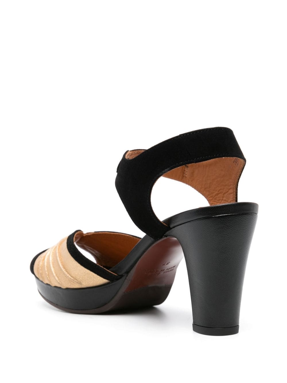 Shop Chie Mihara Eria 90mm Suede Sandals In Black