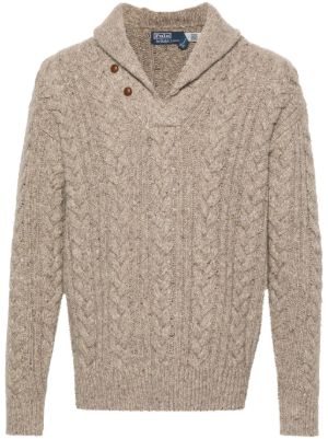 Ralph lauren shawl collar on sale sweater