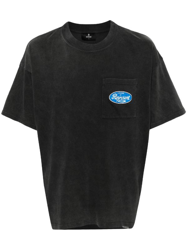 Balenciaga flag cheap t shirt