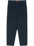 Barena textured tapered cotton trousers - Blue