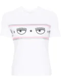 Chiara Ferragni Maxi Logomania-print T-shirt - White