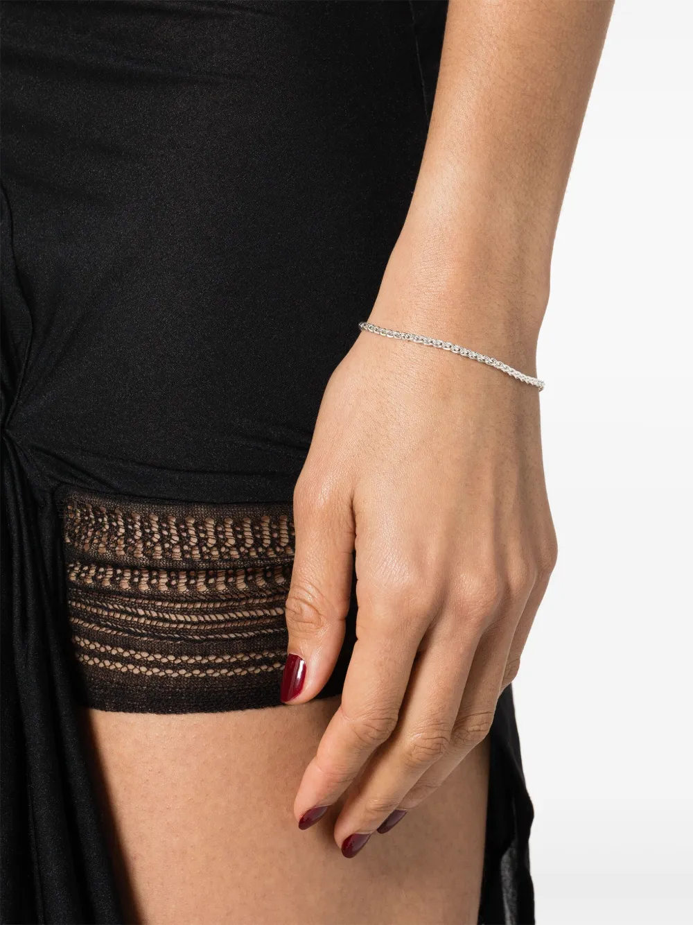 Hatton Labs Gepolijste armband - Zilver