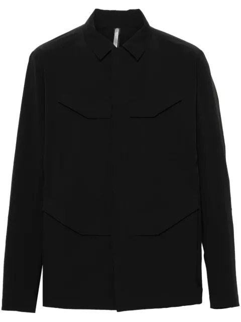 Veilance stretch shirt jacket