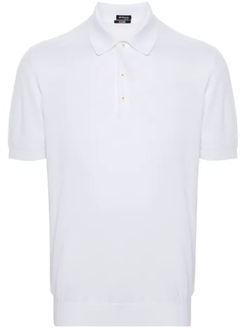 Kiton Camisa polo de trama leve