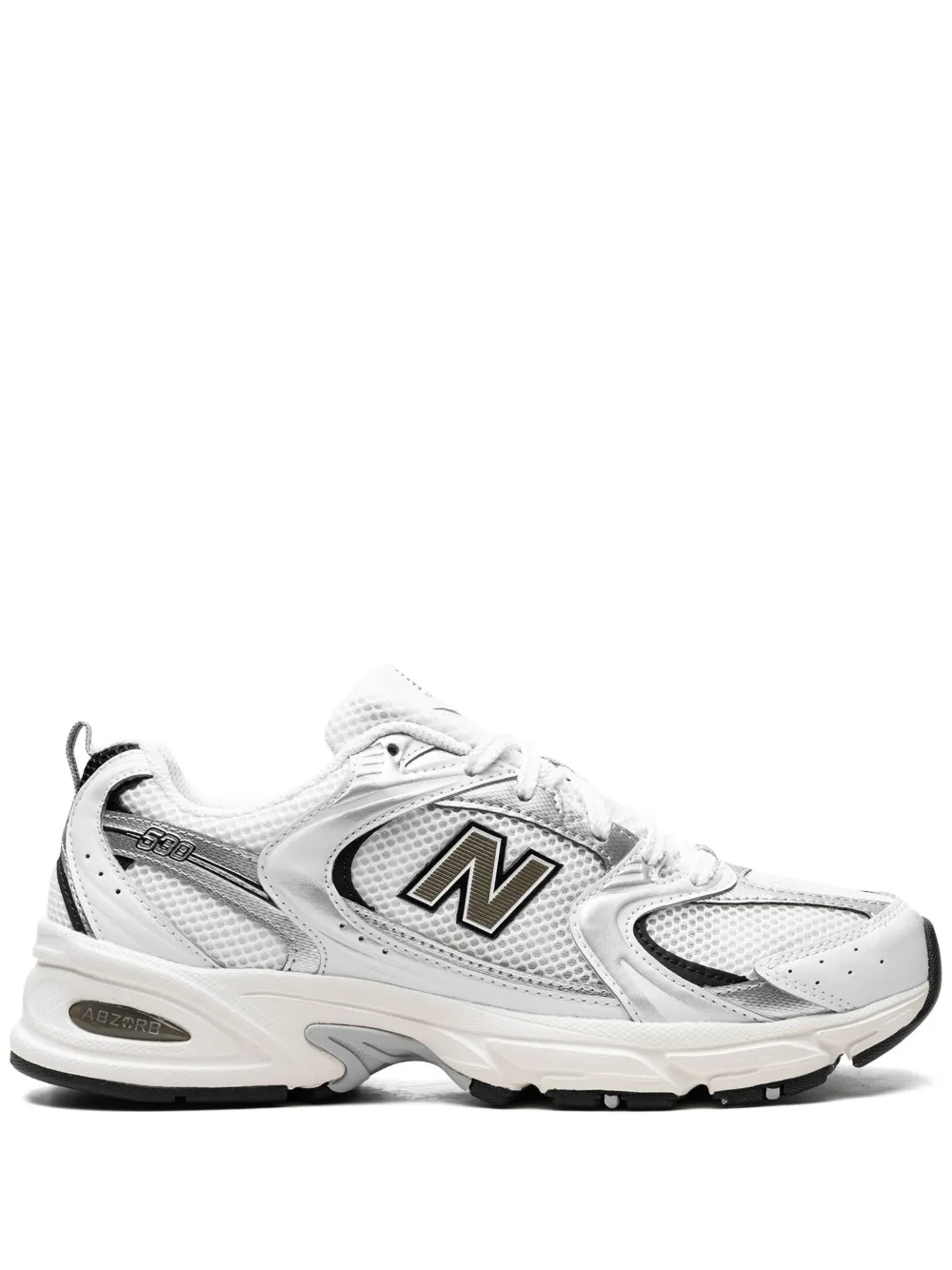 New Balance 530 "White Black" sneakers Wit