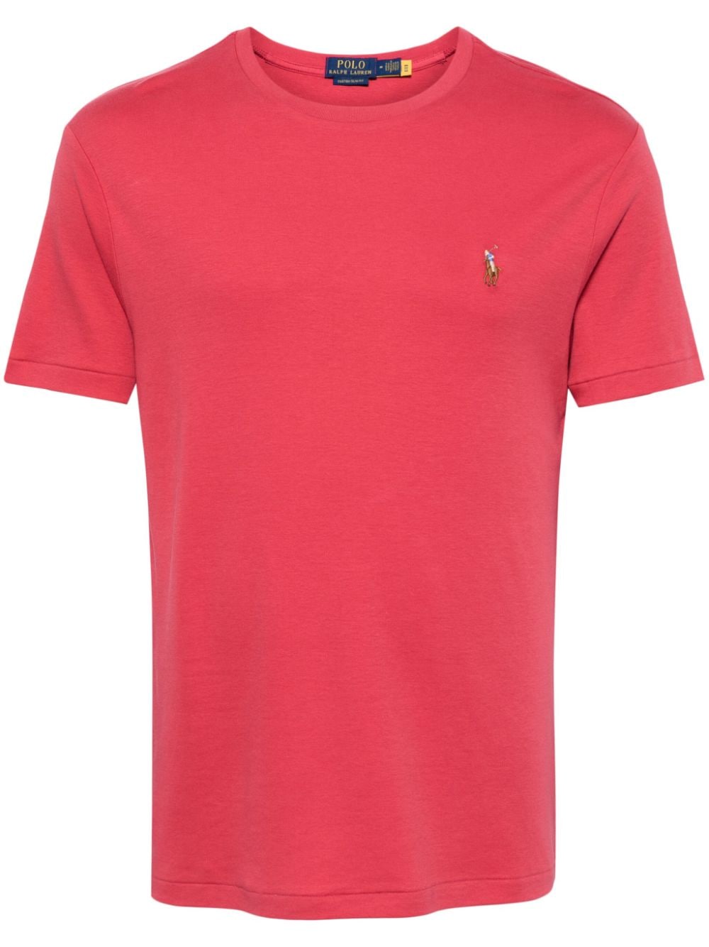 Polo Ralph Lauren Polo Pony Cotton T-shirt In Red