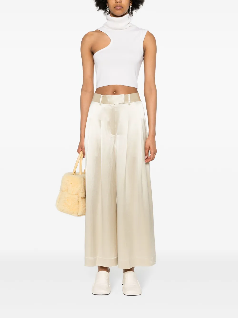 Image 2 of By Malene Birger Dorite wide-leg trousers