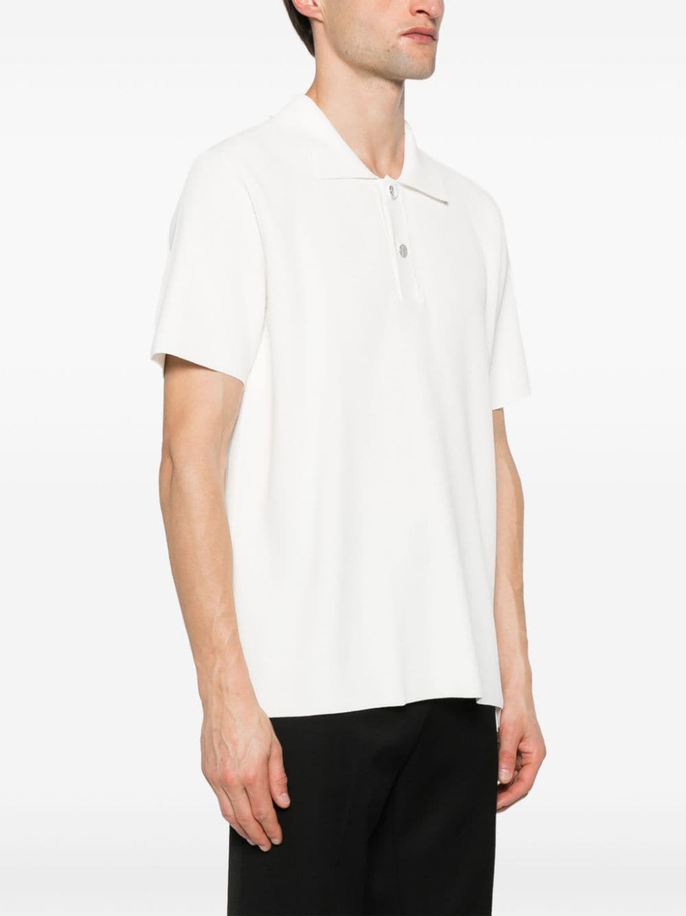 Jacquemus Le Polo Maille polotop Wit