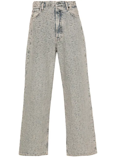 Acne Studios 1981M low-rise wide-leg jeans