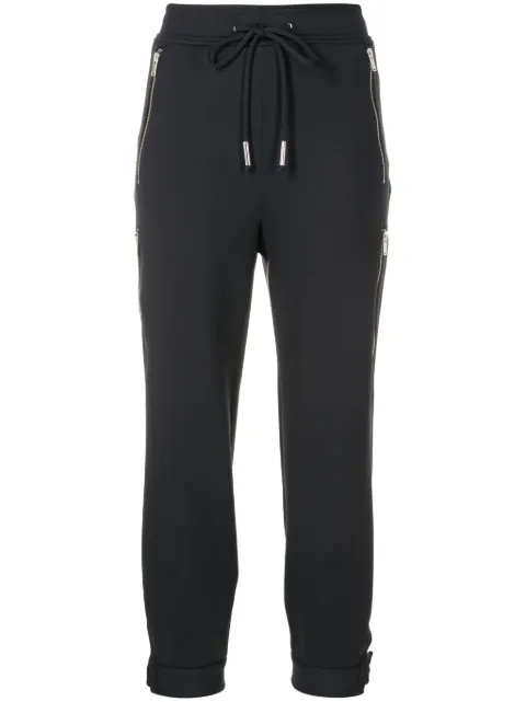 Gloria Coelho cropped track pants