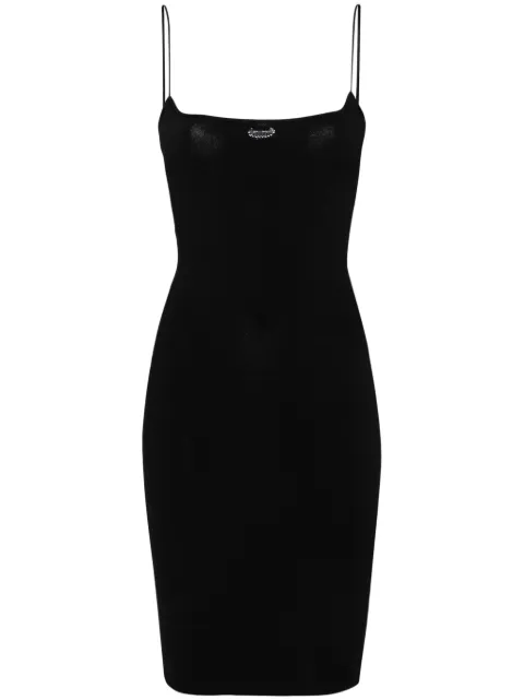 DSQUARED2 vestido corto con placa del logo