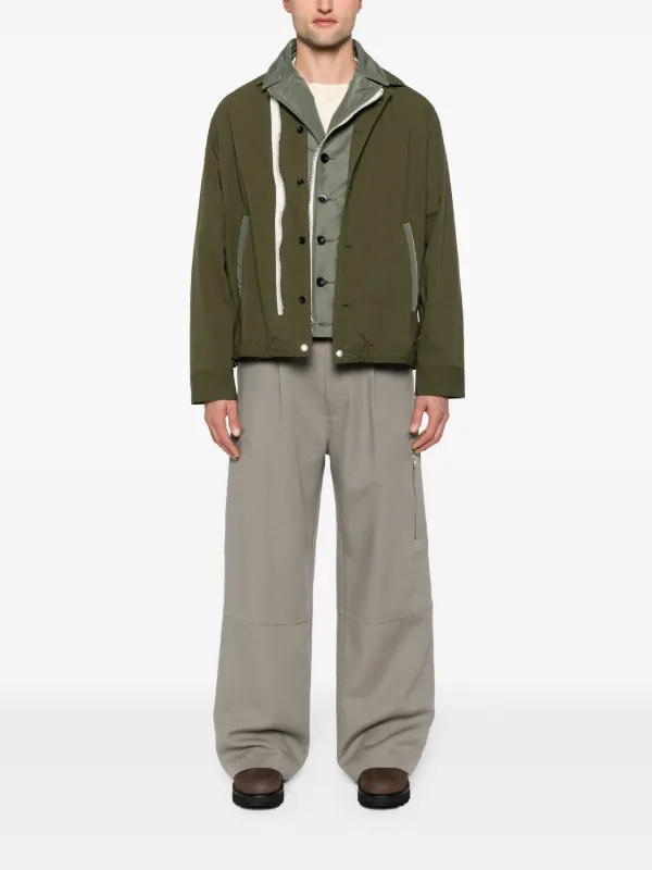 Sacai Layered Padded Jacket - Farfetch