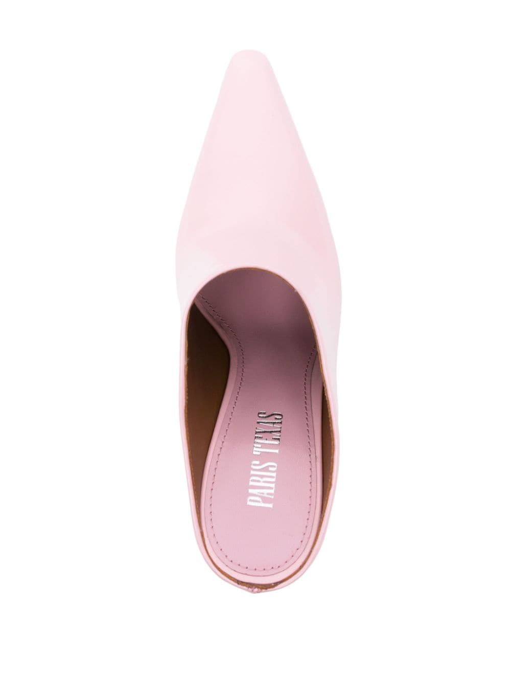Shop Paris Texas Jude 100mm Leather Mules In Pink