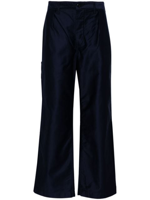 Danton straight-leg cotton trousers