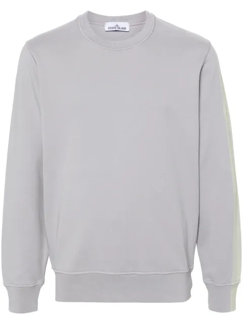 Stone Island sudadera con logo estampado