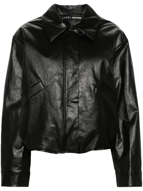 KASSL Editions coated padded jacket