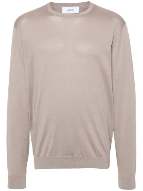 Lardini cotton knitted jumper 