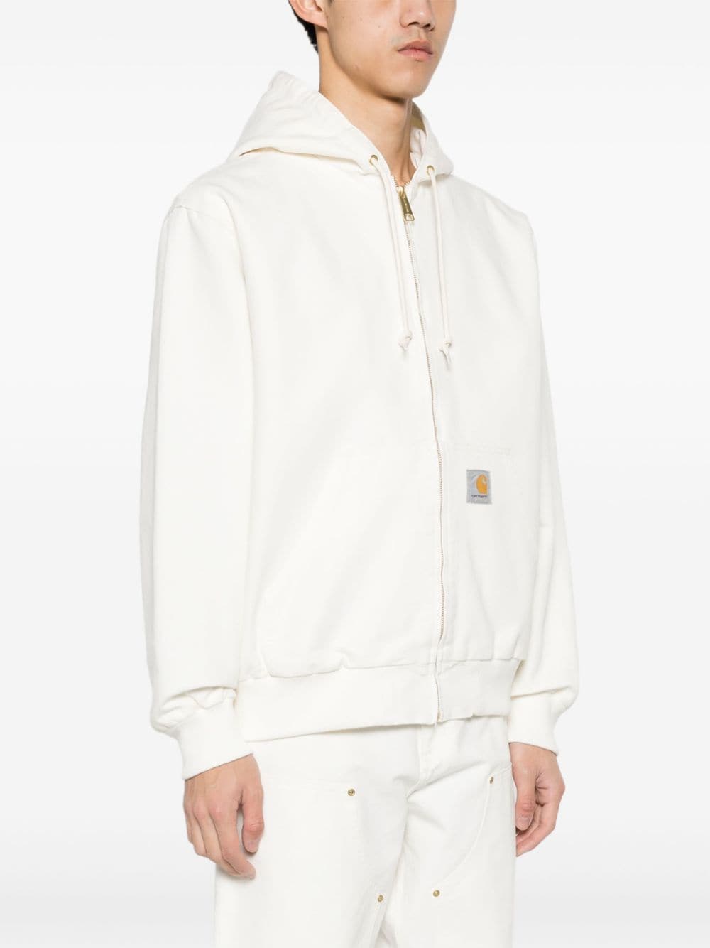 Shop Carhartt Active Organic Cotton Jacket In Neutrals