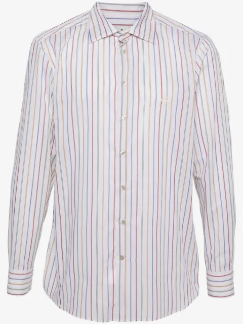 ETRO Pegaso striped cotton shirt