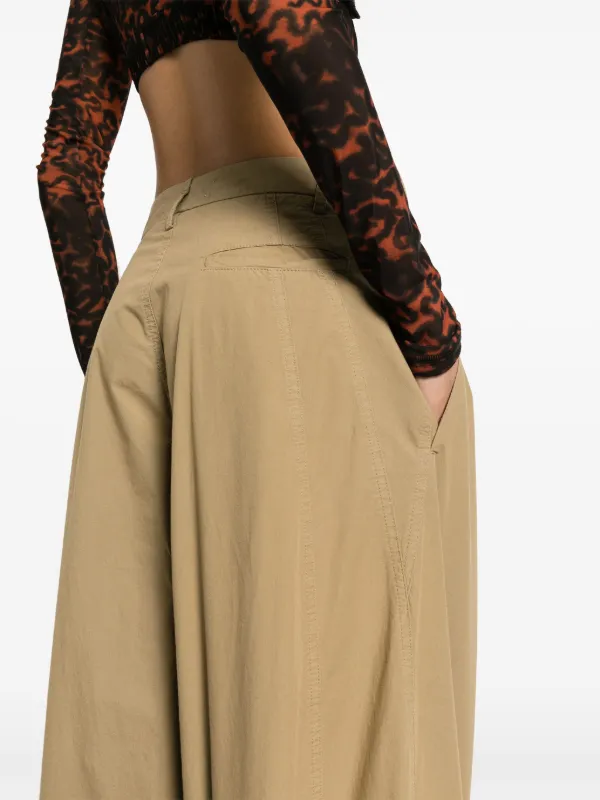 DARKPARK Phebe ミッドライズ ワイドパンツ | ニュートラル | FARFETCH JP