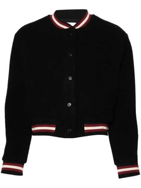 Ba&Sh Hugh brushed cropped jacket