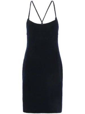 CHANEL Pre-Owned 1994 Sleeveless Midi Dress | Blue | FARFETCH