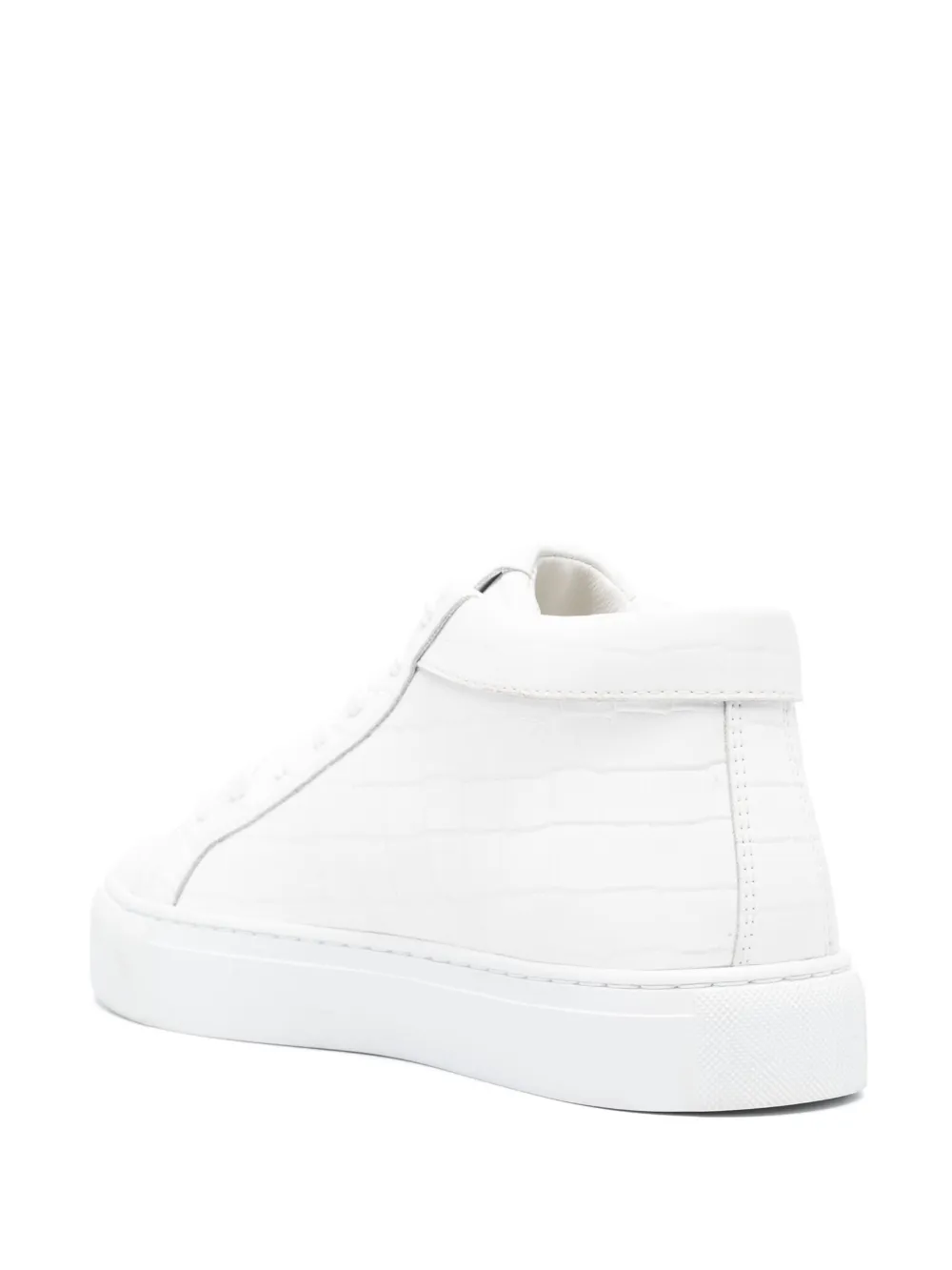 Hide & Jack Essence Leather Sneakers In White