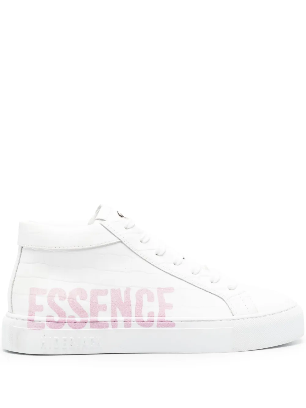 Hide & Jack Essence Leather Sneakers In White
