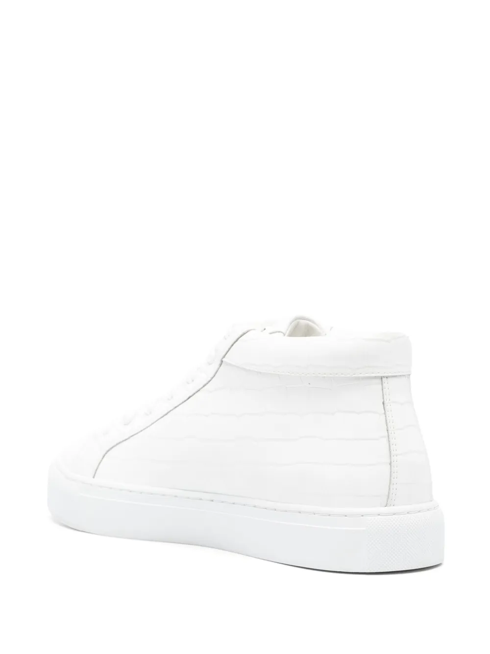 Hide & Jack Essence Leather Sneakers In White
