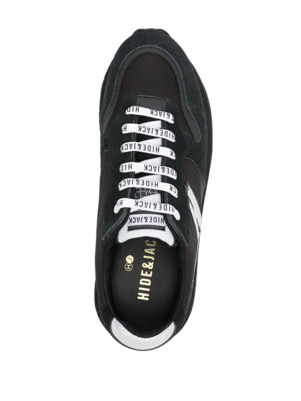 Black Scarpe Hide E Jack Hide&Jack Over Running Sneakers Black - Main Image