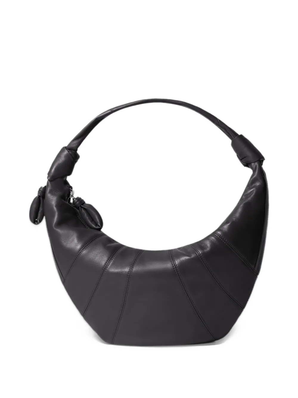 LEMAIRE large Croissant leather shoulder bag - Marrone