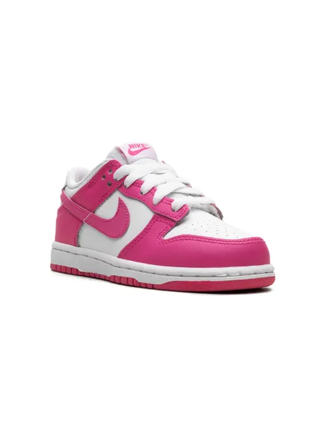 Nike Kids Dunk Low "Laser Fuchsia" sneakers