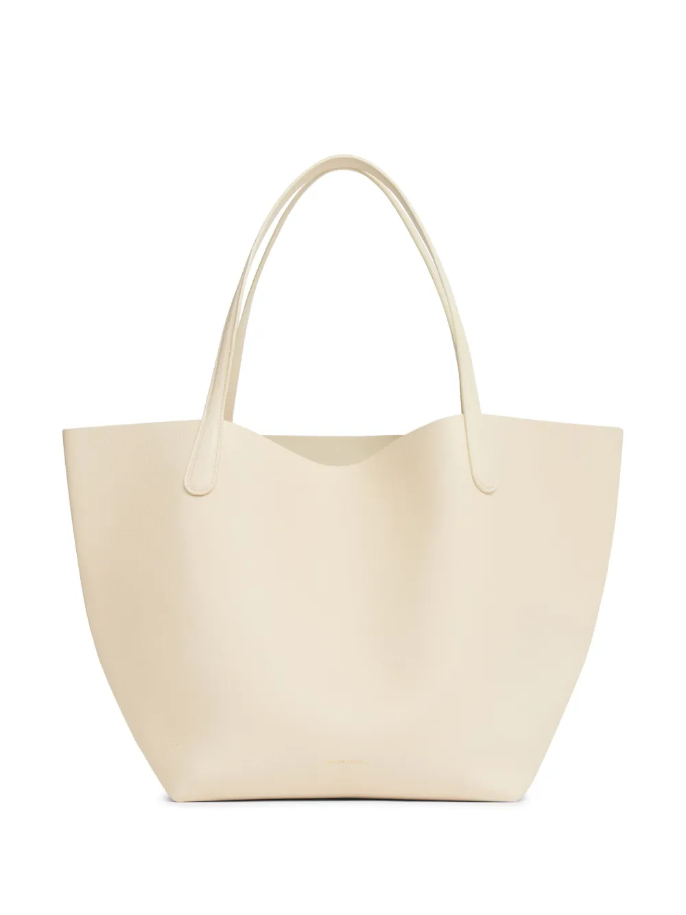 Shop Mansur Gavriel Everyday Soft Leather Tote Bag In Nude