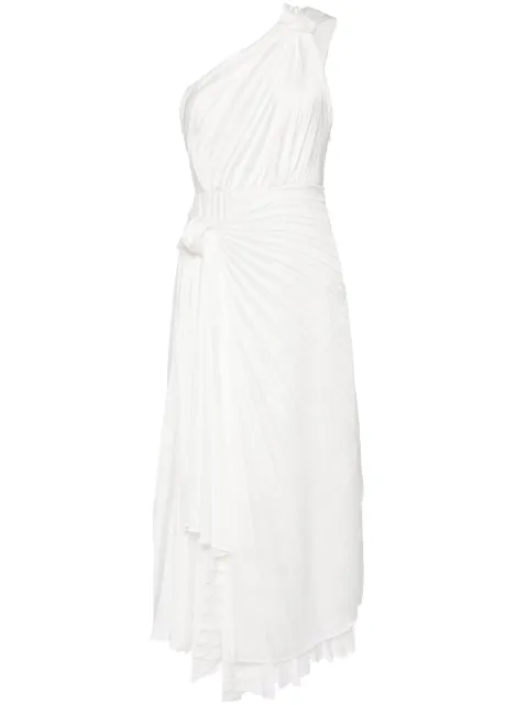 Acler asymmetric draped dress