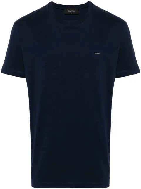 DSQUARED2 logo-appliqué cotton T-shirt